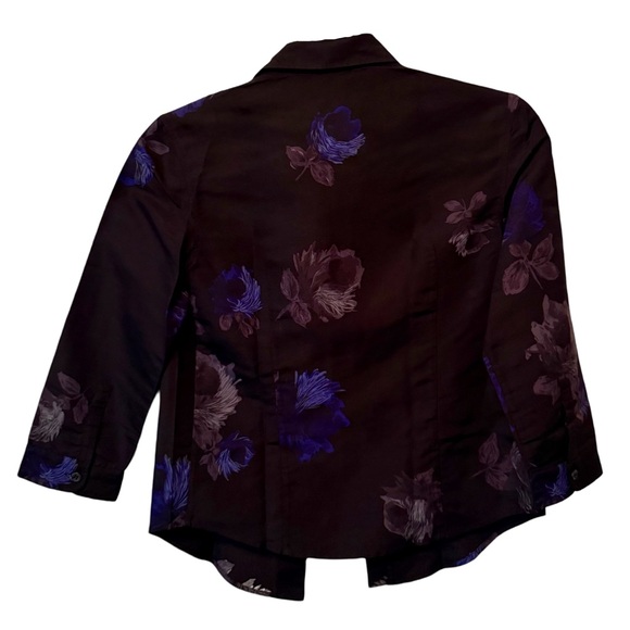 Prada Floral Printed Silk Faille Shirt Fall 2022 - Picture 2 of 7